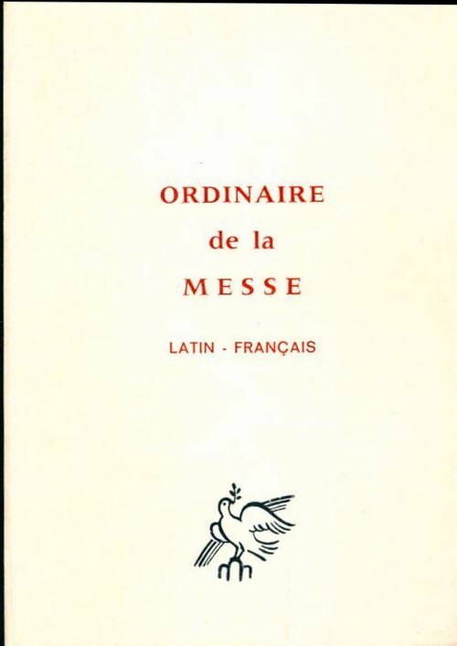 Ordinaire de la messe latin-français - Inconnu -  Discours du Pape et chronique romaine - Livre