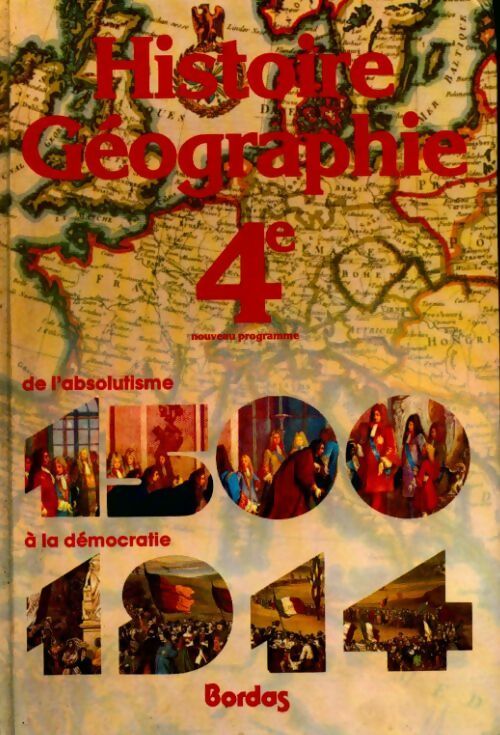 Histoire géographie 4e - Collectif -  Bordas GF - Livre