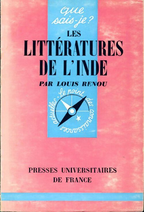 Les littératures de l'Inde - Louis Renou -  Que sais-je - Livre