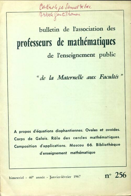 Bulletin APMEP n°256 - Collectif -  Bulletin APMEP - Livre