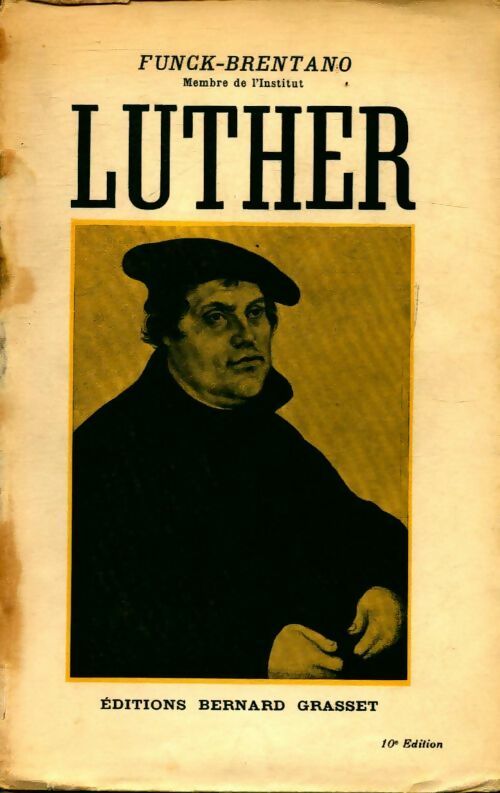 Luther - Funck-Brentano -  Grasset GF - Livre