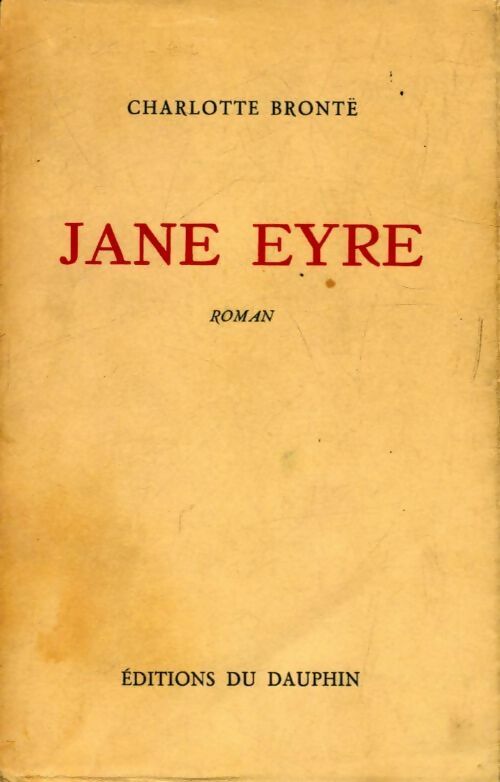 Jane Eyre - Charlotte Brontë -  Dauphin Poche divers - Livre