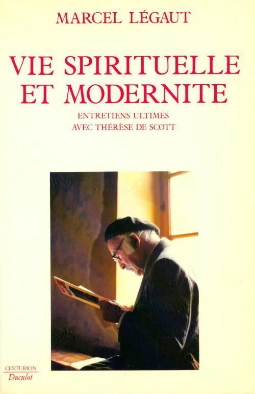 Vie spirituelle et modernité - Marcel Légaut -  Duculot GF - Livre