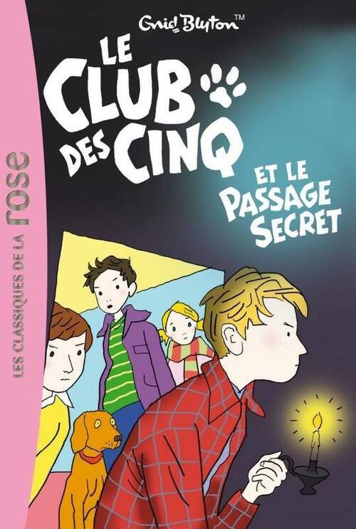 Le club des cinq et le passage secret - Enid Blyton -  Bibliothèque rose (série actuelle) - Livre