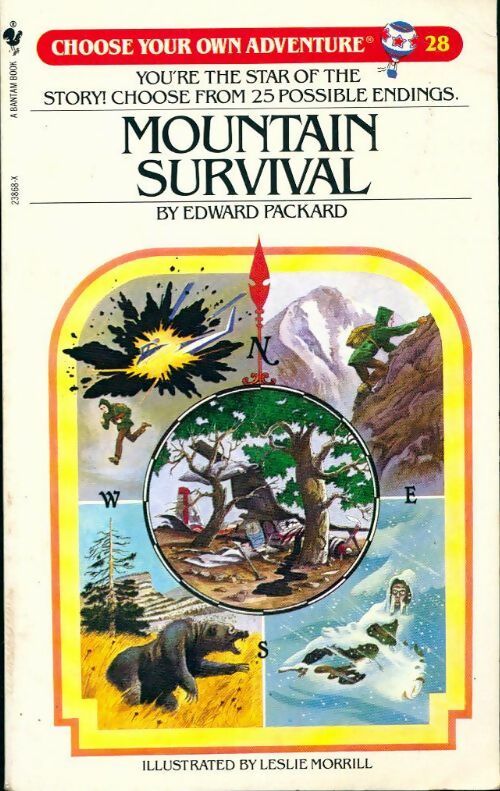 Mountain survival - Edward Packard -  Choose your own adventure - Livre