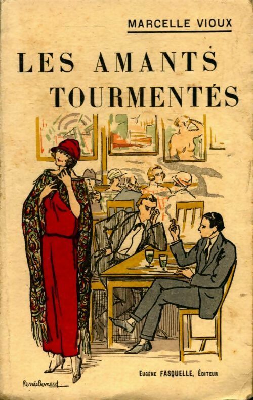 Les amants tourmentés - Marcelle Vioux -  Fasquelle poches divers - Livre