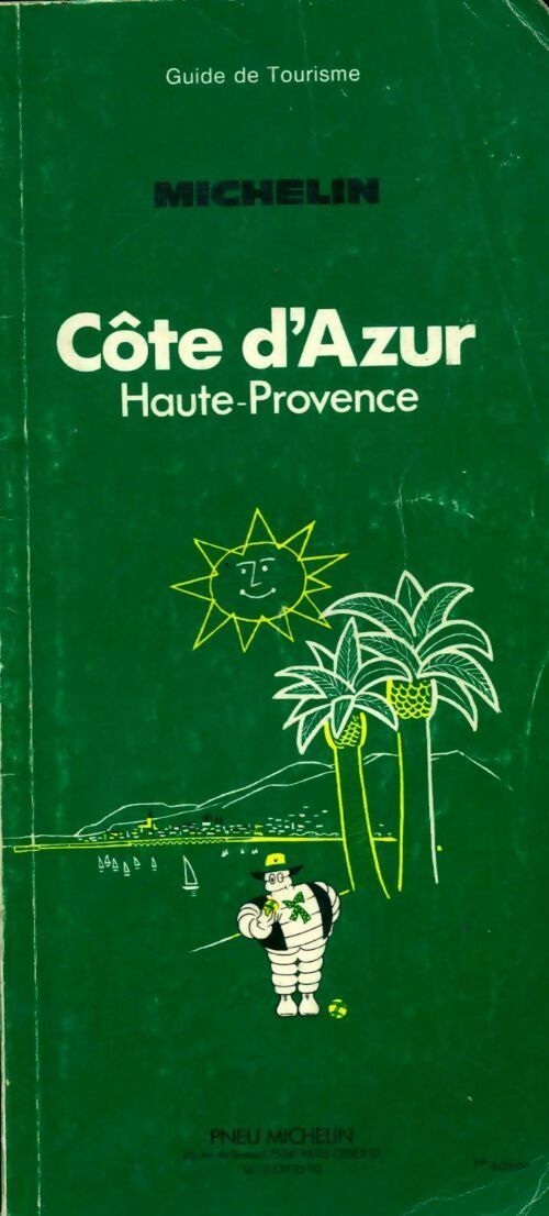 Côte d'Azur / Haute-Provence 1981 - Collectif -  Le Guide vert - Livre