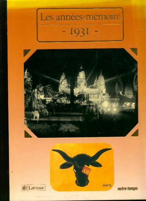 Les années-mémoire 1931 - Jean-Claude Damamme -  Les années-mémoire - Livre