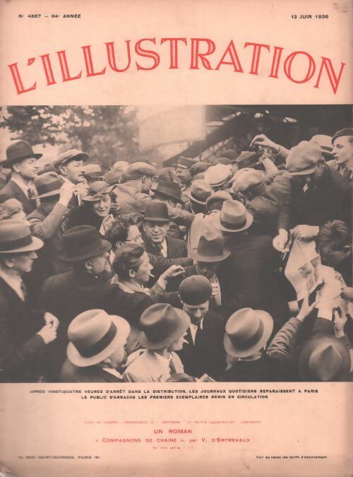 L'illustration n°4867 - Collectif -  L'Illustration - Livre