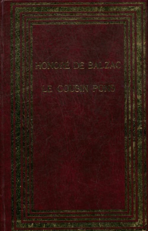 Le cousin Pons - Honoré De Balzac -  France graphic publication - Livre