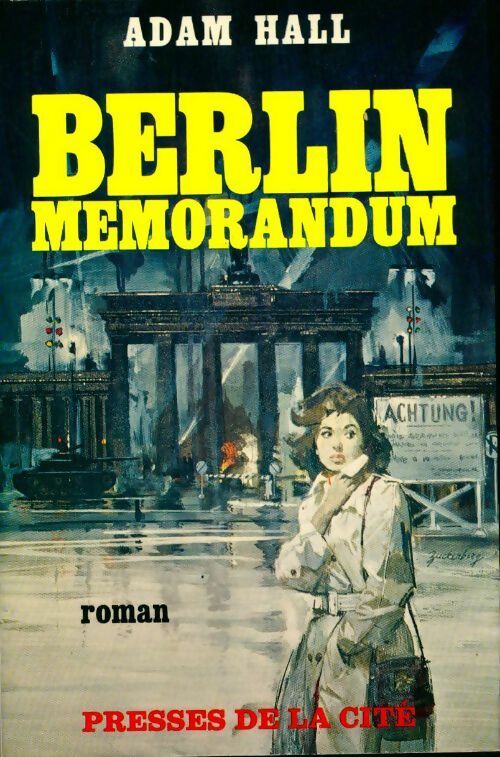 Berlin Memorandum - Adam Hall -  Presses de la Cité GF - Livre