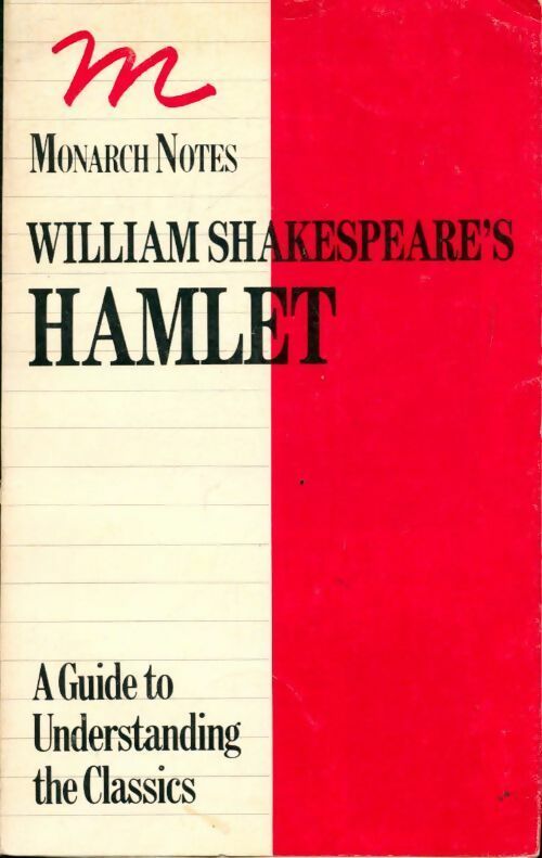 Shakespeare's hamlet - William Shakespeare -  Monarch notes - Livre