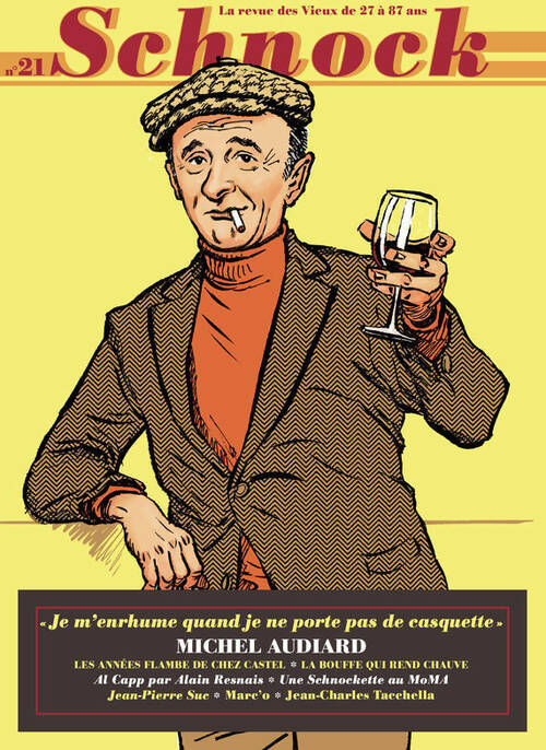 Schnock n°21 : Michel Audiard - Collectif -  Schnock - Livre