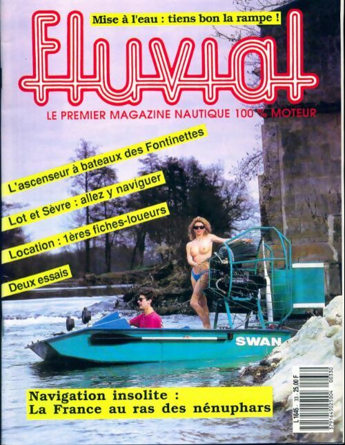 Fluvial n°33 : Mise à l'eau : tiens bon la rampe ! - Collectif -  Fluvial - Livre