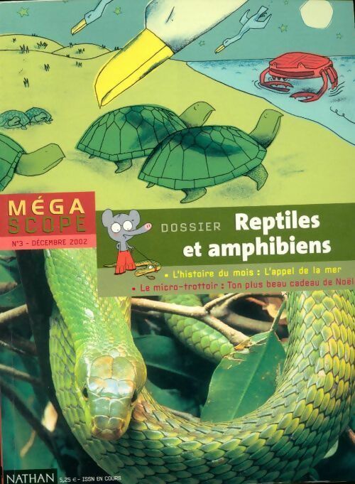 Reptiles et amphibiens - Collectif -  Megascope - Livre