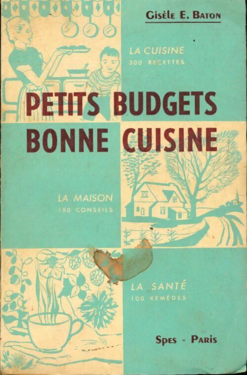 Petits budgets bonne cuisine - Gisèle Étienne Baton -  SPES poche - Livre