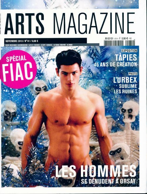 Arts magazine n°81 : Les hommes - Collectif -  Arts magazine - Livre
