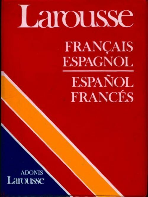 Larousse de poche, dictionnaire bilingue français-espagnol - Miguel De Toro Y Gisbert -  Adonis - Livre
