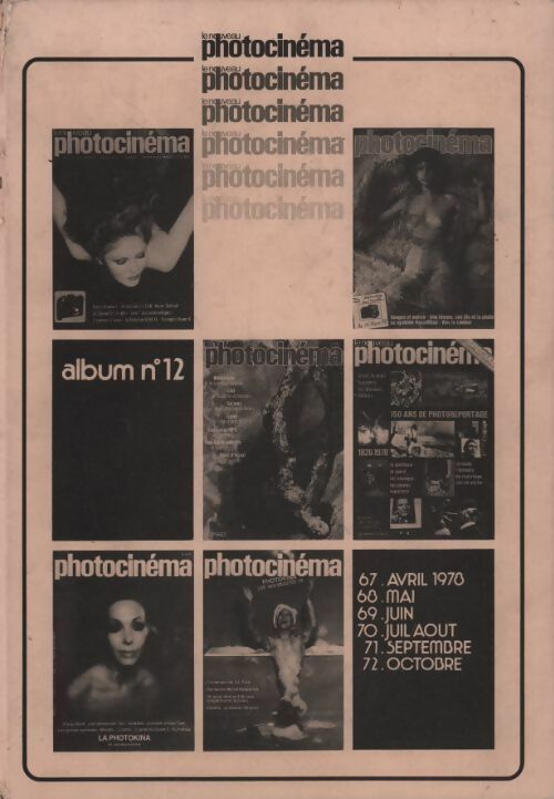 Le nouveau photo-cinéma n°67 à 72 - Collectif -  Istra GF - Livre