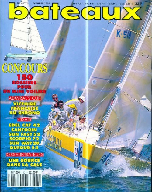 Bateaux n°401 : Admiral's cup - Collectif -  Bateaux - Livre