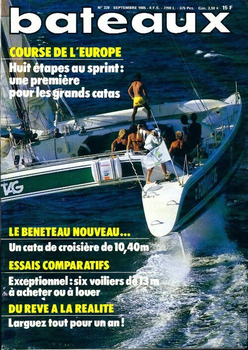 Bateaux n°328 : Course de l'Europe - Collectif -  Bateaux - Livre