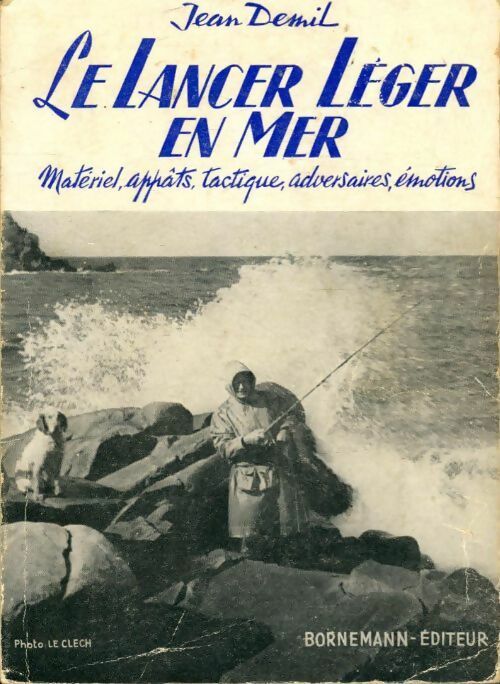 Le lancer léger en mer - J. Demil -  Bornemann poche - Livre