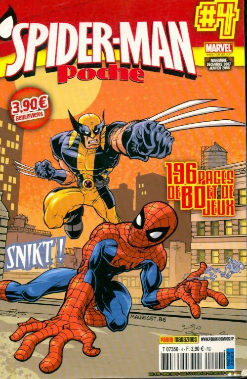 Spider-man poche n°4 - Collectif -  Spiderman poche - Livre