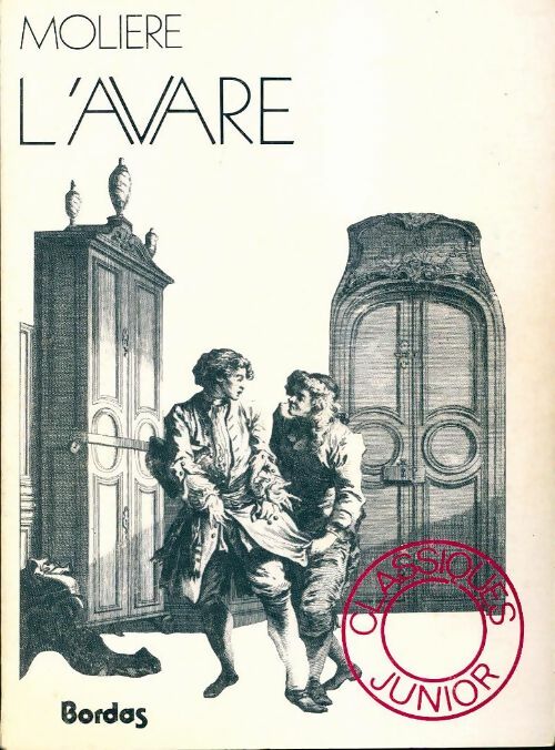 L'avare - Molière -  Classiques junior - Livre