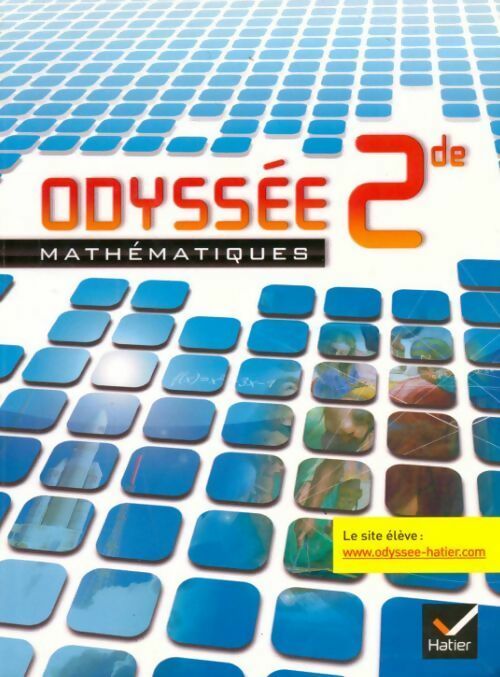 Odyssée mathématiques Seconde - François Brisoux -  Odyssée - Livre