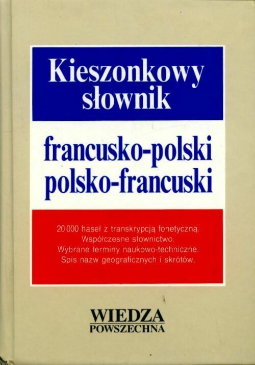 Dictionnaire français/polonais - polonais/français - Collectif -  Wiedza powszechna - Livre