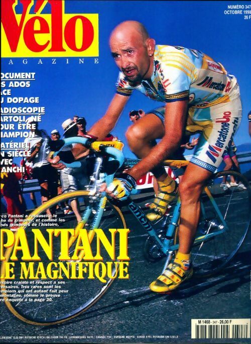 Vélo magazine n°347 : Pantani le magnifique - Collectif -  Vélo magazine - Livre