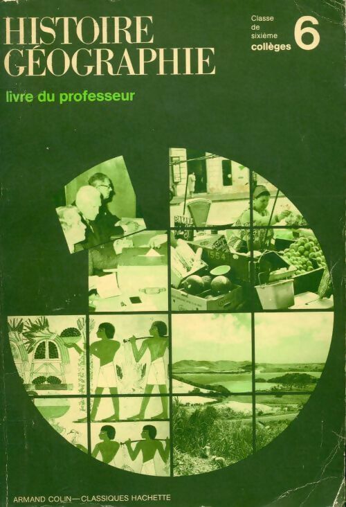Histoire géographie 6e livre du professeur - Collectif -  Armand Colin GF - Livre