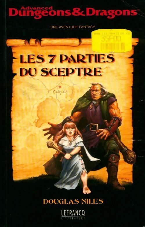Les 7 parties du sceptre - Douglas Niles -  Advanced Dungeons & Dragons - Livre