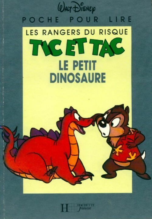 Tic et Tac : Le petit dinosaure - Walt Disney -  Poche pour lire - Livre