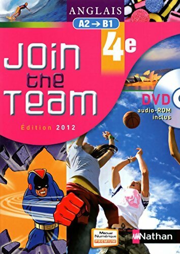 Join the team 4e - Collectif -  Nathan GF - Livre