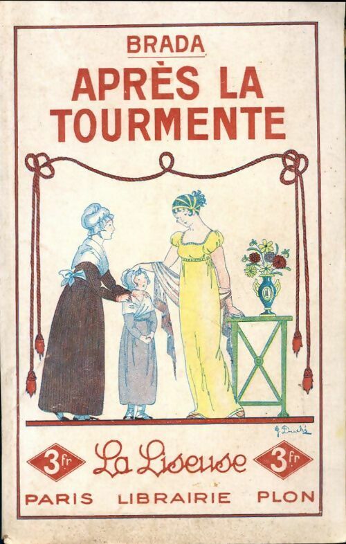 Après la tourmente - Brada -  La liseuse - Livre