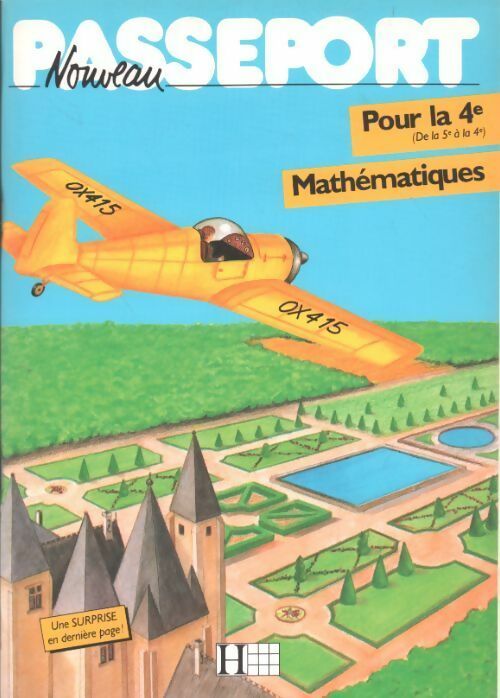 Mathématiques pour la 4e - Collectif -  Nouveau Passeport - Livre