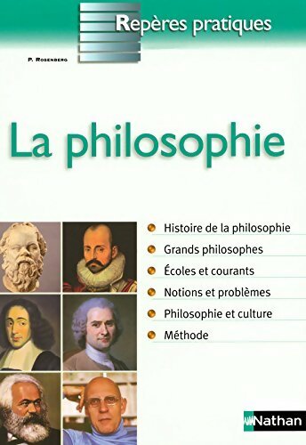 La philosophie - Patrice Rosenberg -  Repères pratiques - Livre