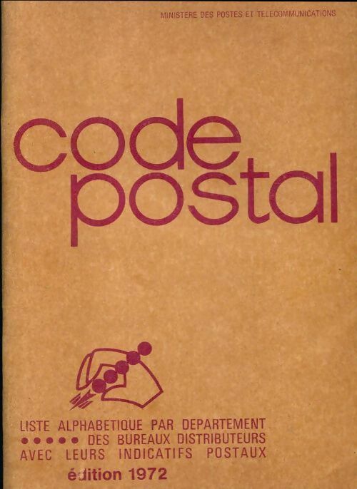 Code postal 1972 - Collectif -  Code postal - Livre