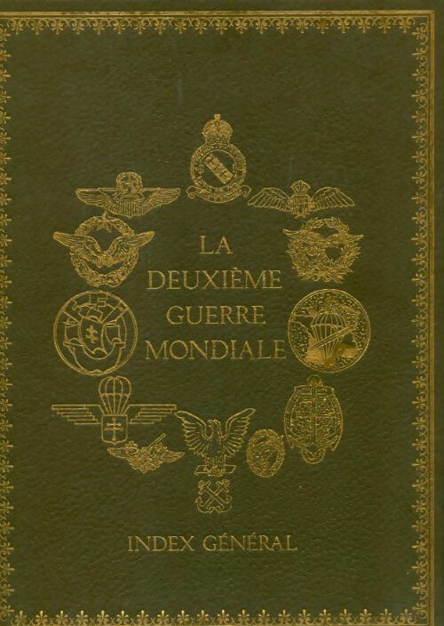 La deuxième guerre mondiale index - Collectif -  Tallandier GF - Livre