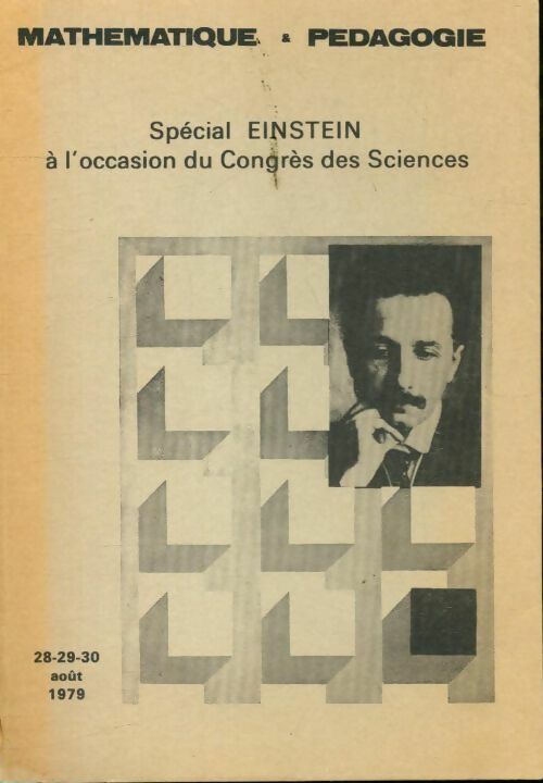 Mathématique et pédagogie : Spécial Einstein - Collectif -  Société belge des professeurs de mathématique - Livre
