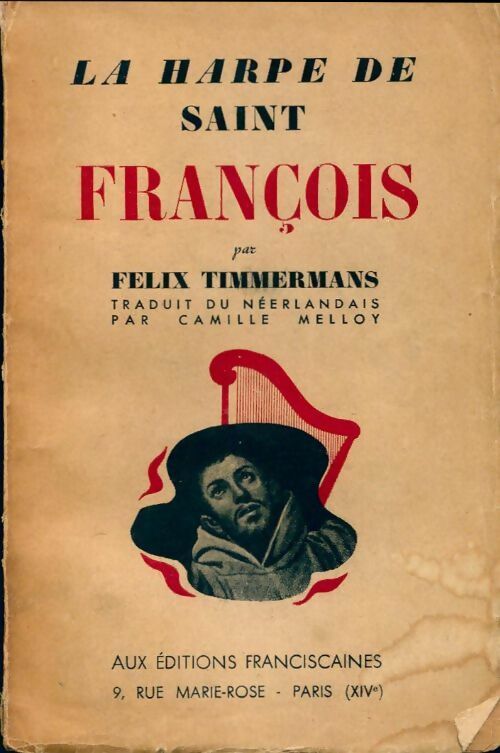 La harpe de Saint François - Félix Timmermans -  Franciscaines poches divers - Livre