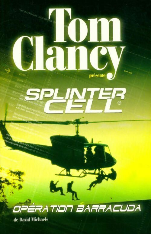 Splinter cell : Opération Baraccuda - David Michaels -  City GF - Livre