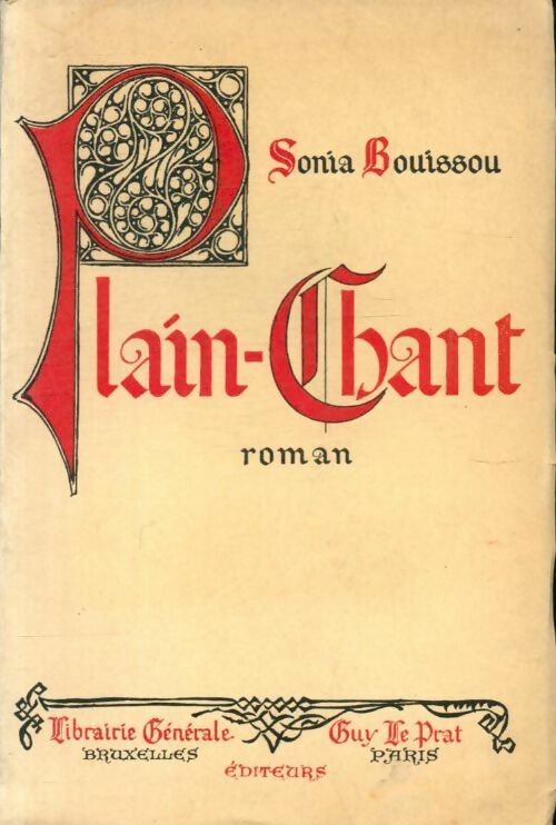 Plain chant - Sonia Bouissou -  Poche Le Prat - Livre