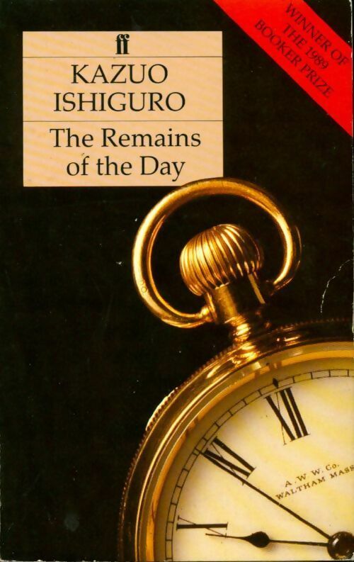The remains of the Day - Kazuo Ishiguro -  Faber and Faber - Livre
