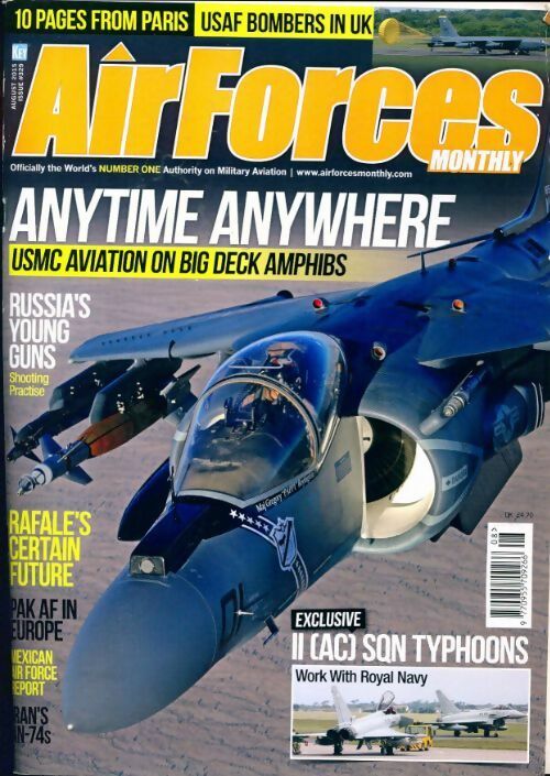 AirForces monthly n°329 - Collectif -  AirForces monthly - Livre