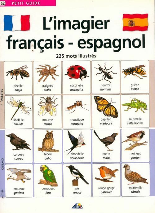 L'imagier français-espagnol - Collectif -  Petit guide - Livre