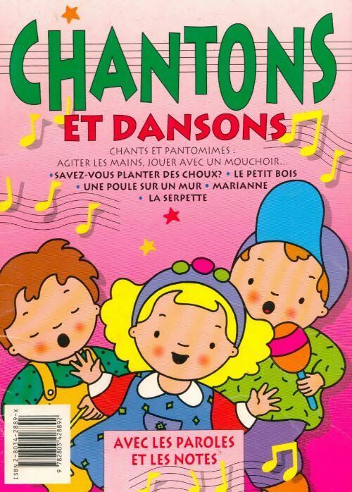 Chantons et dansons - Inconnu -  Chantecler GF - Livre