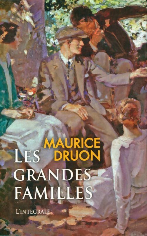 Les grandes familles - Maurice Druon -  France Loisirs GF - Livre