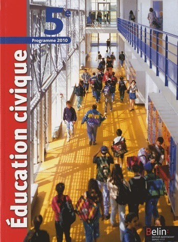 Education civique 5e - Marc Germanangue -  Belin GF - Livre